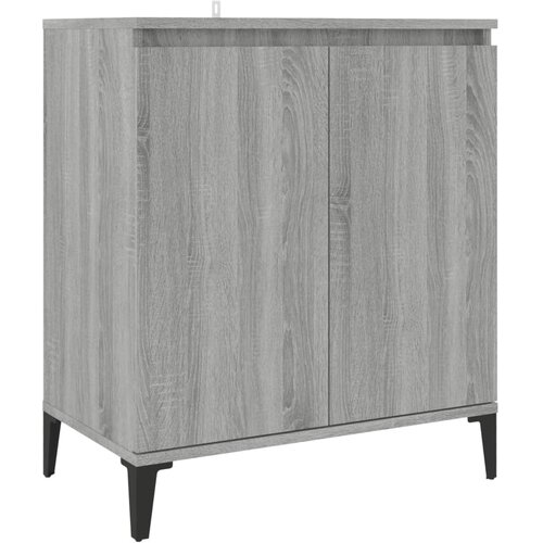 Maison Chic Komoda - Predalnik siva sonoma 60x35x70 cm konstruiran les, (21717206) Slike