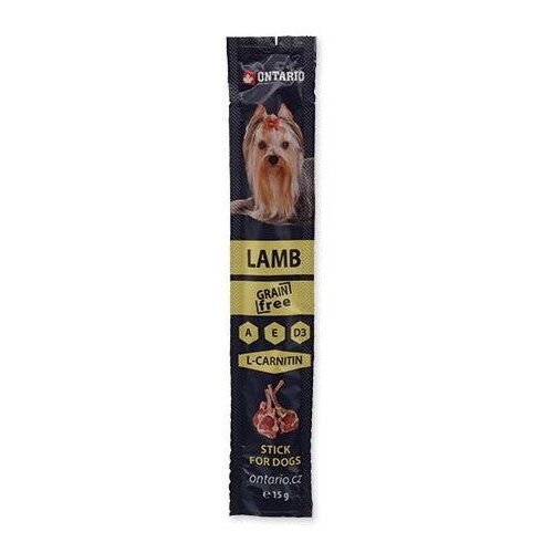 Ontario Dog Stick - jagnjetina -15 g Cene