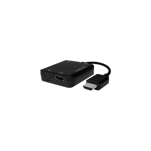 Logilink Adapter [1x Muški konektor HDMI - 1x Ženski konektor HDMI, Ženski konektor Toslink (ODT)] Crna Cijene
