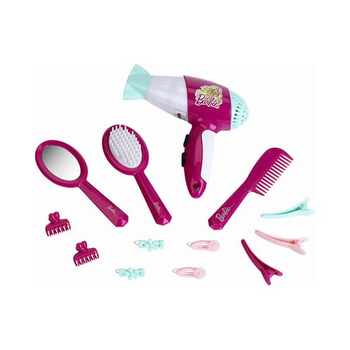 Theo Klein Barbie - frizerski set s su&amp;scaron;ilcem za lase Slike