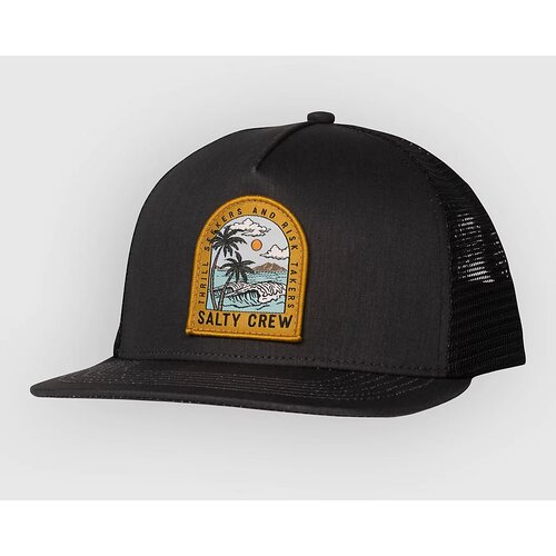 Salty Crew Archway Trucker Kids Kapa s &amp;scaron;iltom black Slike