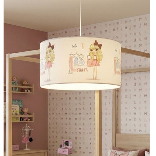  Dečiji luster GIRLS VIBES 1xE27/60W/230V prečnik 40 cm Obožavam modu Slike