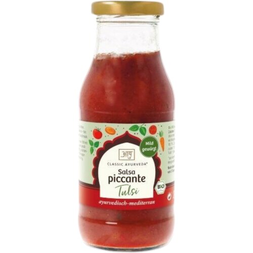 Classic Ayurveda Salsa Piccante Tulsi, bio - 240 ml Cene