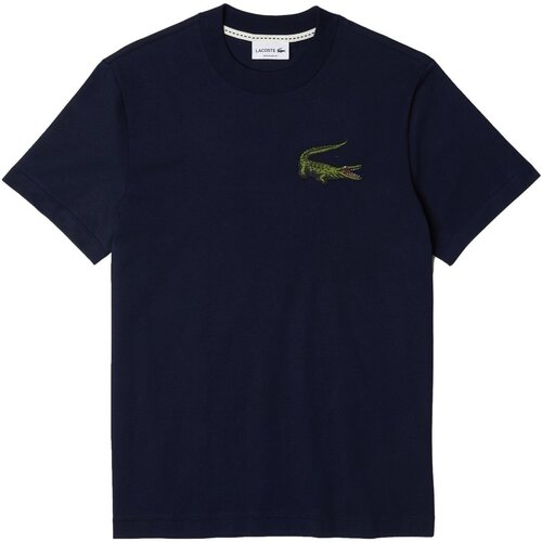 Lacoste Majice s kratkimi rokavi - Modra Slike