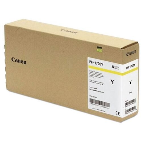 Canon Tinta PFI-1700 Yellow Cene