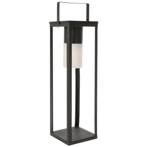 BIZZOTTO Črna LED lanterna s solarnim panelom/na USB (vi&scaron;ina 75 cm) Solar &ndash; Cene