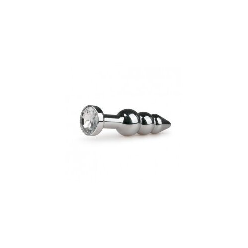 EasyToys - Anal Collection analni čep EasyToys No.5 srebrno/prozoren Slike
