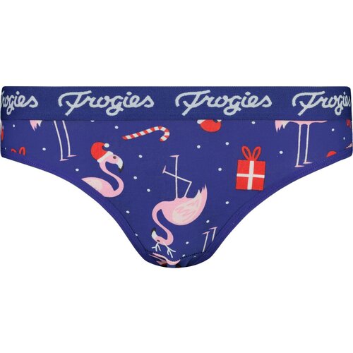 Frogies Women's panties Flamingo Christmas - Frogies Slike