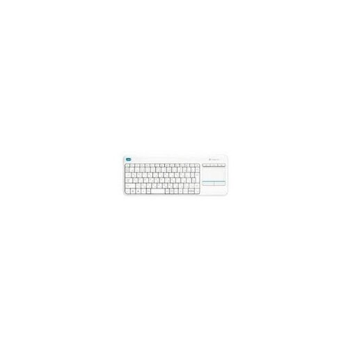 Logitech Brezžična tipkovnica K400 Plus Wireless Touch bela (Unifying, SLO gravura) Cene
