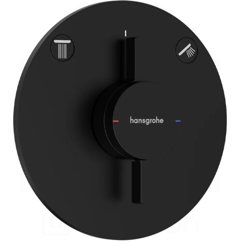 Hansgrohe DuoTurn S ugradna maska sa dva izlaza mat crna 75418670 Cene