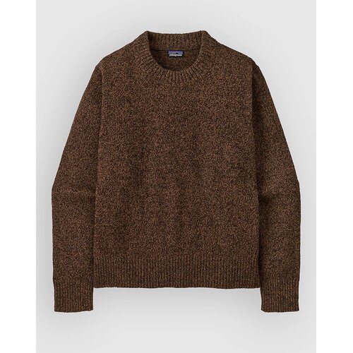 Patagonia Recycled Wool-Blend Crewneck Jopa dappled / den brown Slike
