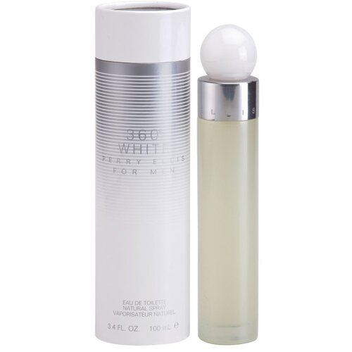 Perry Ellis 360&amp;deg; White toaletna voda 100 ml za mu&amp;scaron;karce Slike