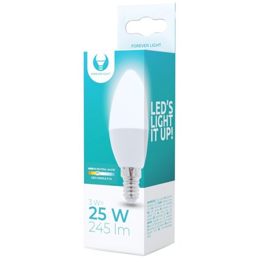 Forever led varčna žarnica, sijalka 3W E14 4500K , 245lm Cene