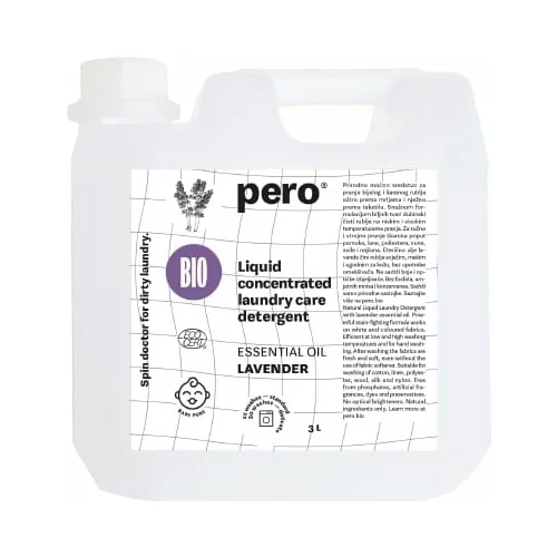 pero Tekoči detergent Sensitive Color Lavender - 3 l