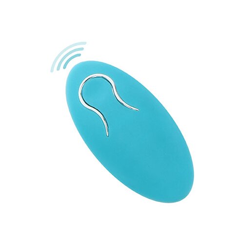 Toy Joy Tickle Brush C-Ring Blue Slike