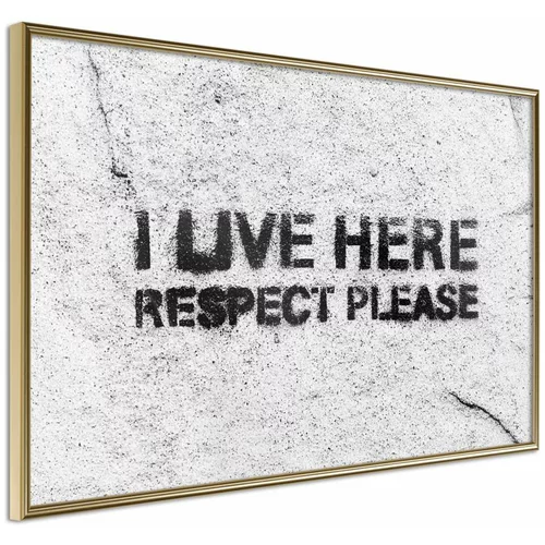  Poster - Respect 45x30