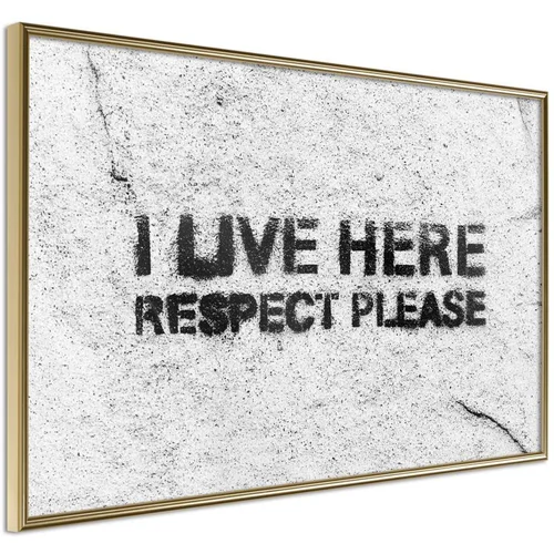  Poster - Respect 45x30