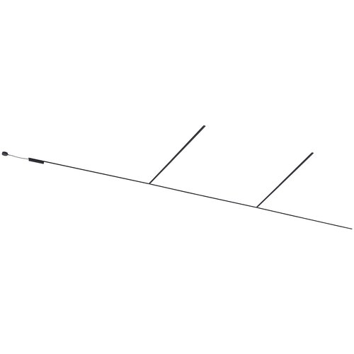 QAZQA Modern railsysteem zwart 1-fase 1000 cm - Magnetic Cene