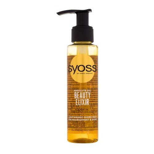 Syoss Beauty Elixir Absolute Oil olje za lase po&scaron;kodovani lasje suhi lasje 100 ml za ženske Cene