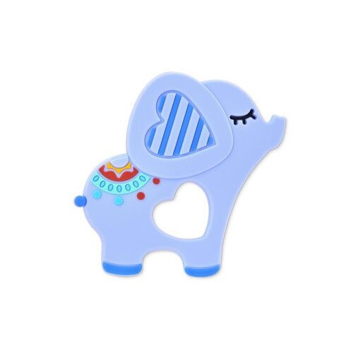 Lorelli silikonska glodalica za bebe elephant - lucky blue ( 10210830001 ) Cene