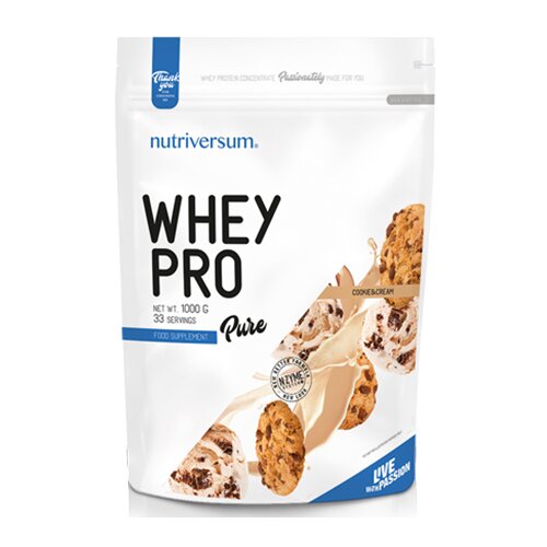 Purepro Whey protein, Keks i krem, 1000g Slike