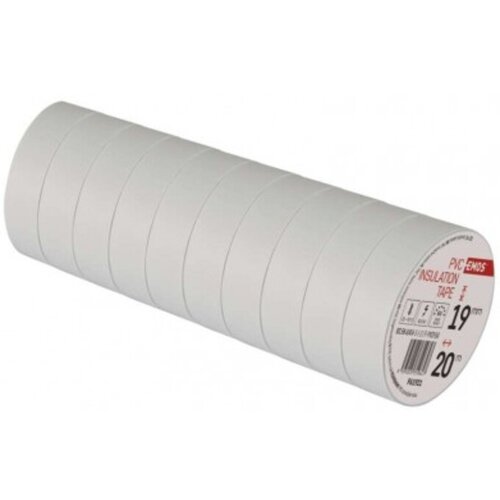 Emos izolirni trak PVC 19/20 beli F61921 Slike