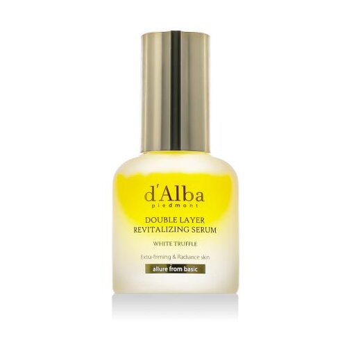 D&amp;#039;Alba White Truffle Double Layer Revitalizing Serum serum za obraz za vse tipe kože 30 ml unisex Slike