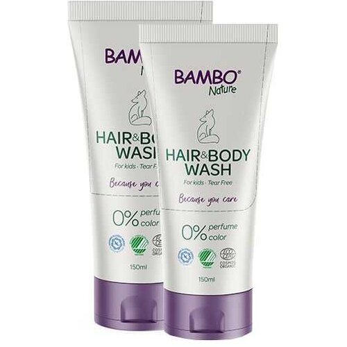 Bambo nature- šampon nature za kosu i telo 150 ml Slike
