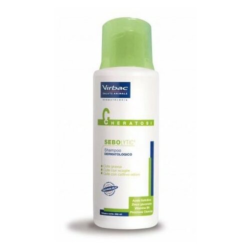 Virbac sebolytic šampon za teži oblik keratoseboreje 200ml Cene