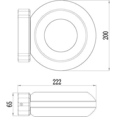  Deko-Light 731081 - LED spolja&amp;scaron;nje zidno svetlo MUSCAE 13W/230V IP54 antracit Slike