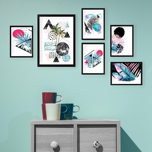 Wallity set slika SET_013, 6 dijelova Cijene