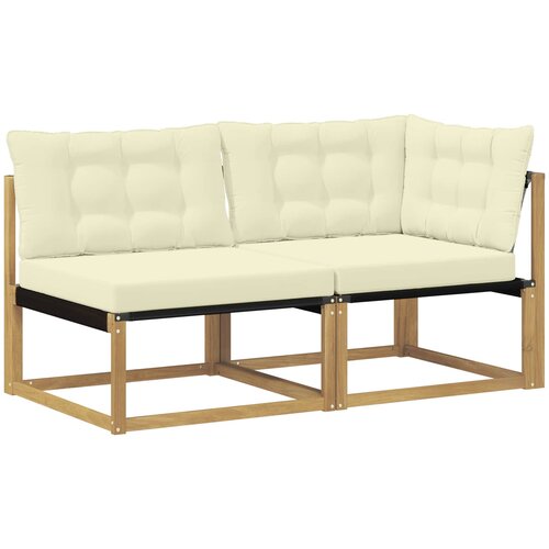  Sekcionalna sofa s jastukom Bijela 162,5 x 83 x 73 cm Slike