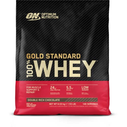 Optimum Nutrition 100% Whey Gold Standard 4540 g dvostruko bogata čokolada Cene