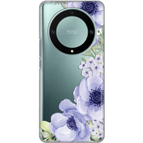  Silikonska maska za Honor Magic 5 Lite Blue Roses Print Skin šarena Cene