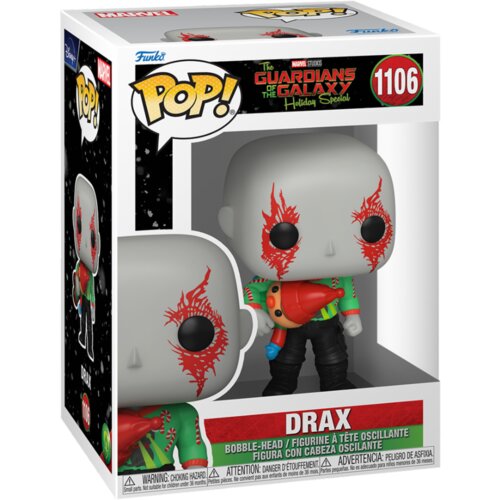 Funko Pop: Marvel - The Guardians Of The Galaxy Holiday Special - Drax Pop Slike