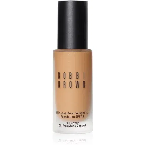 Bobbi Brown Skin Long-Wear Weightless Foundation dolgoobstojen tekoči puder SPF 15 odtenek Golden Beige (W-048) 30 ml