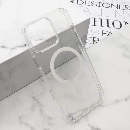  Maska ColorLoop MagSafe za iPhone 16 Pro Max bela Slike
