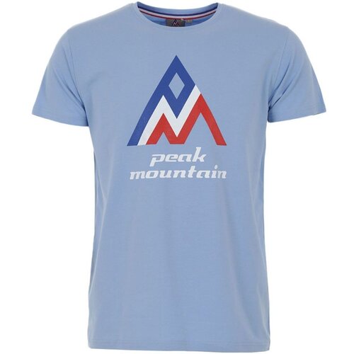 Peak Mountain Majice s kratkimi rokavi T-shirt manches courtes homme CIMES Modra Cene