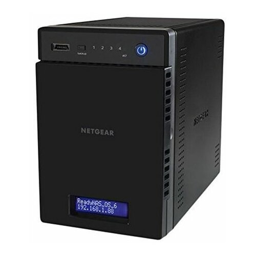 Netgear ReadyNAS 314 RN31400-100EUS NAS storage Intel Atom Dual Core 2.1GHz 2GB hard disk ležišta SATA/SSD 2.5 ili 3.5 Slike