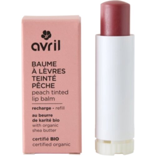 Avril Tinted Lip Balm Refill - Pêche Cene