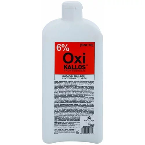 Kallos Cosmetics Oxi 6% kremasti peroksid 6% 1000 ml