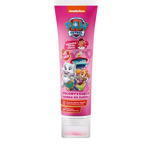 Nickelodeon Paw Patrol Coloring Bath Paint pena za kopel za otroke Pink Strawberry 150 ml Cene