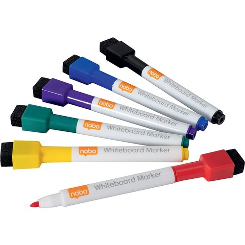 Flomaster za belo tablo nobo dry-erase mix barve 1/6 1903792 NOBO-POTROŠNI Cene