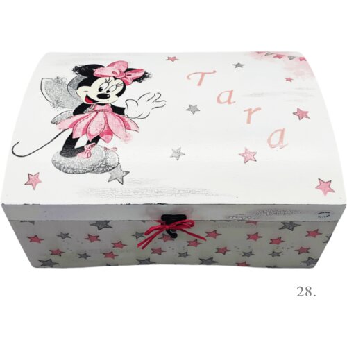  Kutija uspomena personalizirana imenom - poklon za rođenje, krštenje ili rođendan djeteta - 28. 25x35x17cm - 16719 Cene
