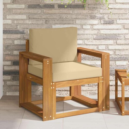  Set vanjskih sofa Čvrsto drvo akacije i poliester Cene