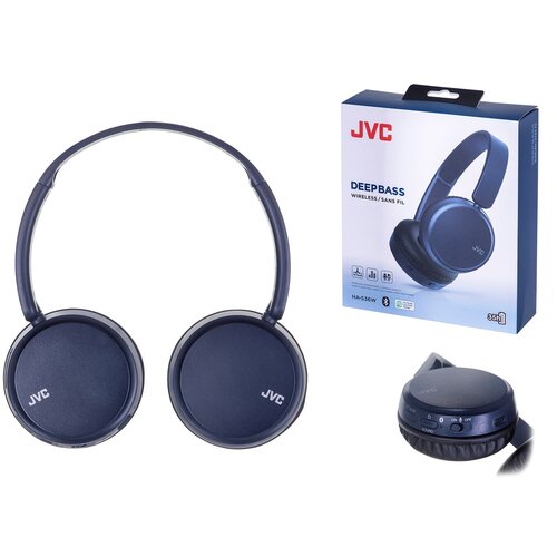 JVC HAS-36WAU BT headphones blue Slike