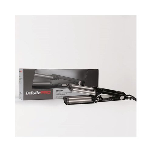 BaBylissPRO Curling Iron Ionic 3D Waver 2369TTE uvijač za trostruke kovrče za kosu BAB2369TTE Slike