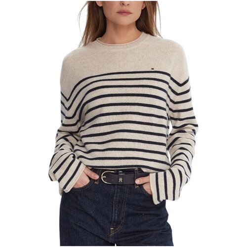 Tommy Hilfiger Puloverji WW0WW46438 Bež Slike