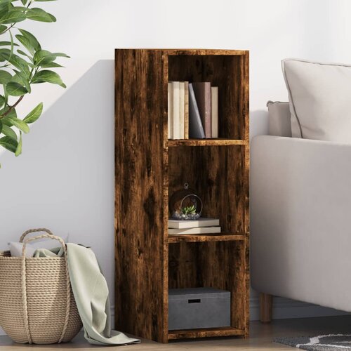  The Living Store Komoda dimljeni hrast 30x41x93 cm inženirski les - Komoda, (21497361) Slike