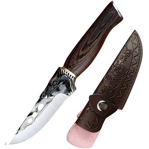 IZMAEL Kuhinjski nož DR - 30953 - Smeđa Slike